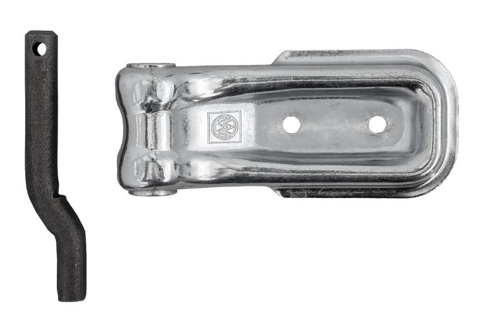 Seitenscharnier mit Bolzen WINTERHOFF BSCH 10-14-120-PO+BSCHG 10-14-E komplette Anhängerseitenmontage