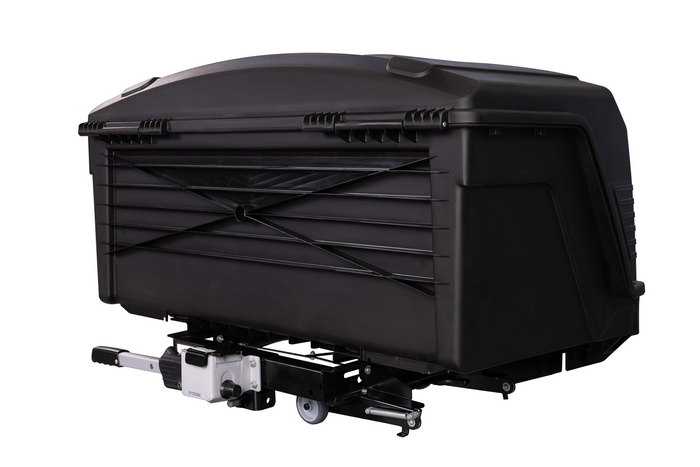 Towbox Alpha urban black - Anhängerkupplungs-Gepäckbox