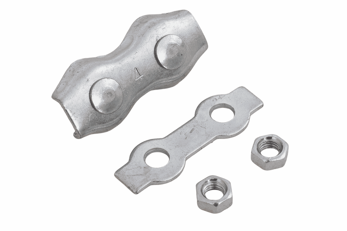 DROMET ZLS.4 Duplexklemme für 4mm Seile