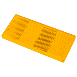 Rückstrahler orange für Pkw-Anhänger 90 x 40 mm