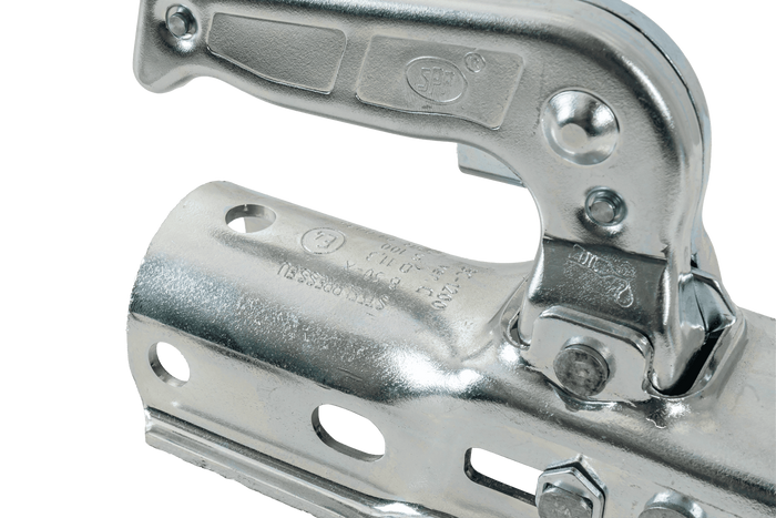 STEELPRESS BC-1200C Kugelkopfkupplung für 1200kg Anhänger mit 50mm Rohrdeichsel