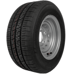 Verstärktes Rad für Anhänger KENDA TIRE 195/55 R10C 98/96N KENDA RIM 6Ix10"H2 5x112 ET:-4