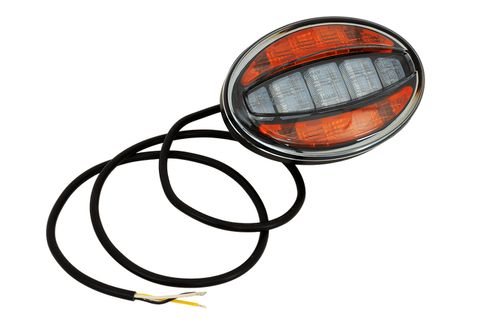 FRISTOM FT-356 LED Universal-Frontleuchte mit Gehäuse