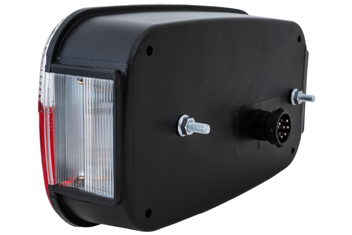 ASPÖCK Multipoint III Rückleuchte, 8 Funktionen, links