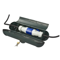 Verlängerungskabelgehäuse mit Vorhängeschloss ProPlus 420356 Sicherheitsfach für CEE-Stecker