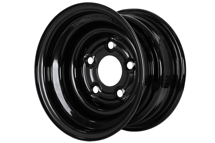 Stahlfelge für Anhänger UNITRAILER schwarz 6Jx10"H2 5x112 ET:-4