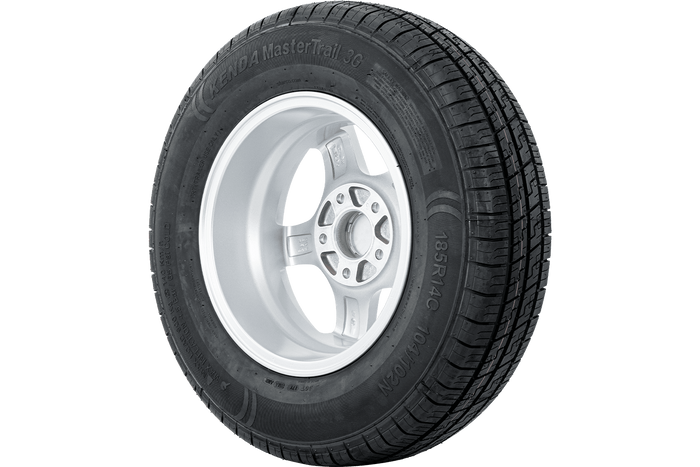 Verstärktes Anhängerrad KENDA TIRE 185/80 R14C 104/102N ALU FELGE STARCO 5.5Jx14"H2 5x112 ET:30