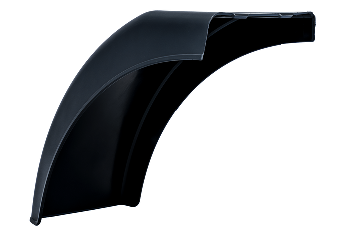 Halbkotflügel für Anhänger DOMAR DR1012201 Radlauf 384/200mm rechts