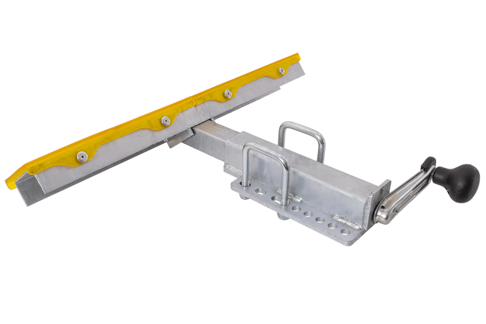 UNITRAILER TTL-Flachstütze, Länge 59 cm, Höhe 50 cm, für einen Bootsanhänger
