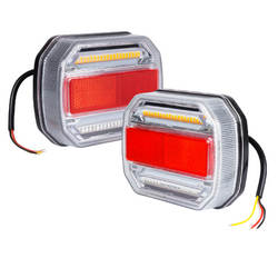 TT TECHNOLOGY TT.12018L+TT.12018P LED-Rückleuchten mit 4 Funktionen (links+rechts)