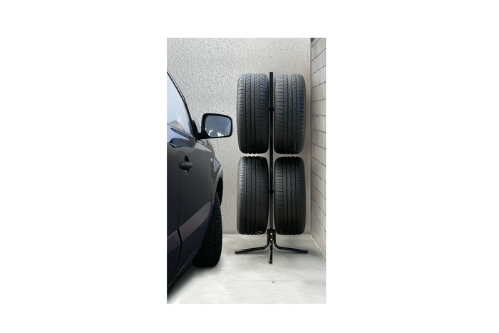 Felgen- und Reifenständer LAMP 4-Rad-Aufhänger