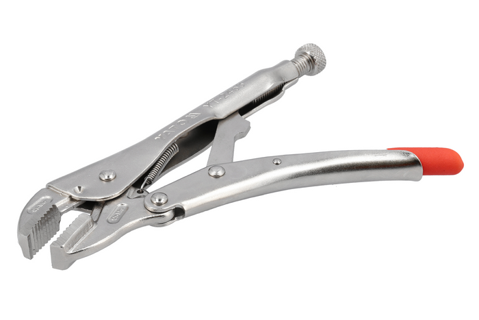 YATO YT-2453 kurze Feststellzange, gerade Backen, 250 mm