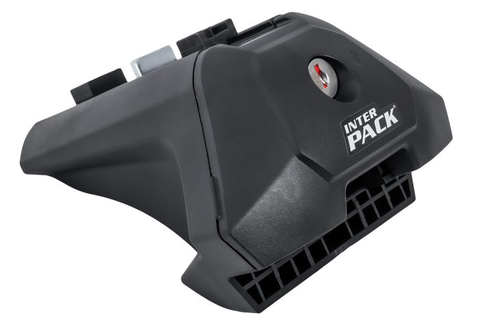 Inter Pack Virgo IR 135 (G2) Dachträger für integrierte Dachreling (schwarz)