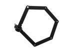 Faltbares Fahrradschloss 85 cm mit Griff PROFEX 81640