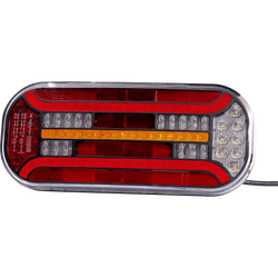 FRISTOM FT-600 LED-Rückleuchte, 6 Funktionen, links