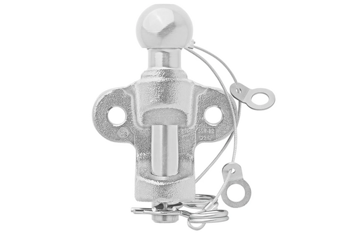 ProPlus 341213V01 Kugelkopfkupplung mit Doppelfunktion, 50 mm, 3500 kg