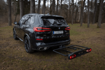 Inter Pack Re-Cargo Anhängerkupplungsplattform + Adapter für den Transport von 2 Fahrrädern