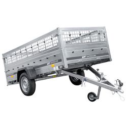 Trailer Anhänger GARDEN TRAILER 264 KIPP mit Gitteraufsatz und Stützrad