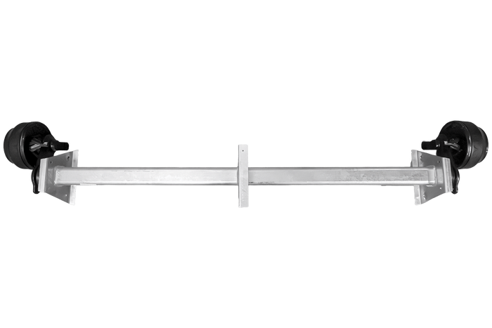 KNOTT VGB15MV gebremste Achse für Anhänger/Träger 1550 kg 1616 mm 2110 mm 5x112