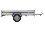 Anhänger mit Aluminiumseitenwänden 230x125 Unitrailer Garden 230 KIPP ALU
