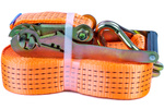 UNITRAILER 4 m/50 mm/5 t oranges Transportband mit Spanner