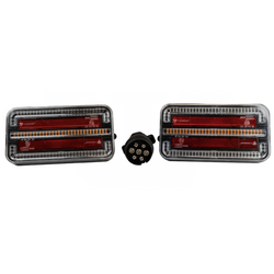 TT Technology TT.12028B-DI LED Rückleuchten 3 Funktionen links+rechts, kabellos, magnetisch
