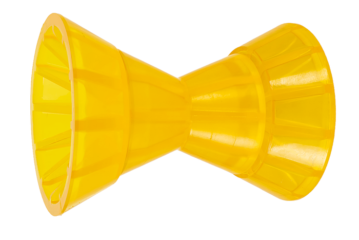 KNOTT Kielrolle-Set: Kielrolle mit Endkappen aus Polyvinyl für Anhänger