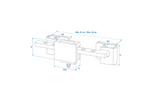 Diebstahlsicherung für Containeranhänger ProPlus 381341V01 verstellbares Schloss 23-42 cm