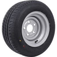 OUTLET Verstärktes Rad für Anhänger REIFEN LINGLONG 195/55 R10C 98/96N FELGE UNITRAILER 6Jx10&quot; 5x112 ET:-4