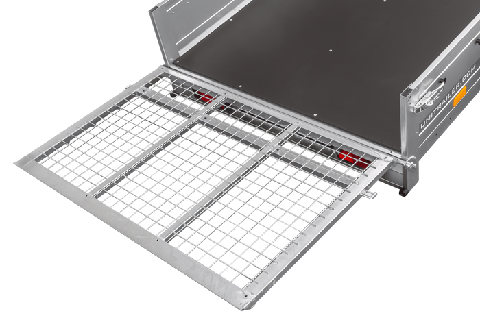 UNITRAILER Gitterrampe für Anhänger 88,6 cm 400 kg