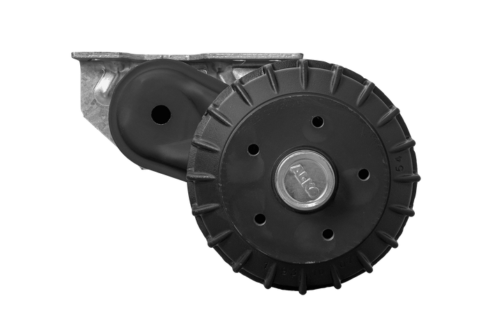 Gebremste AL-KO COMPACT Achse für schwere Anhänger und Autotransporter 1500kg 1510mm 1880mm 5x112