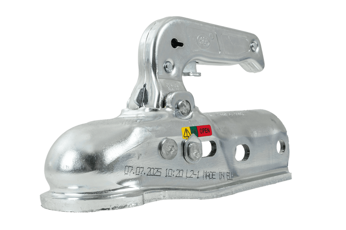 STEELPRESS BC-3000.1D-00-00+Z2 Kugelkopfkupplung für 3000kg Anhänger mit 35-50mm Rohrdeichsel