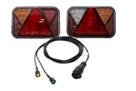 FRISTOM FT-270 LED-Rücklichter + MANTES 5m 13-PIN-Kabelbaum