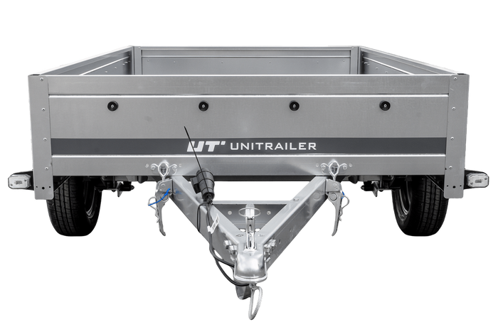 Einachsanhänger mit Blattfederung 200x125 UNITRAILER GARDEN 201/R KIPP