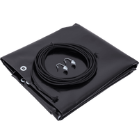 Flache Plane für Anhänger 258x153cm BRENDERUP 2260WS B TILT