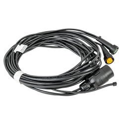 ASPÖCK Elektroinstallation Anhängerkabelbaum 4,5m 7 Pol Stecker Bajonett 2x 5 Pol