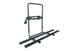 Peruzzo Brennero 4x4 Ersatzrad-Fahrradträger - 2-Fahrradträger mit Schienen (schwarz)