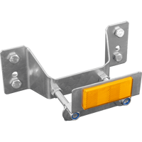 UNITRAILER GARDEN TRAILER KIPP Reserveradhalterung mit Reflektor
