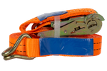 UNITRAILER 8 m/35 mm/2 t oranges Transportband mit Spanner