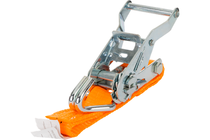 UNITRAILER 4 m/25 mm/1 t oranges Transportband mit Spanner