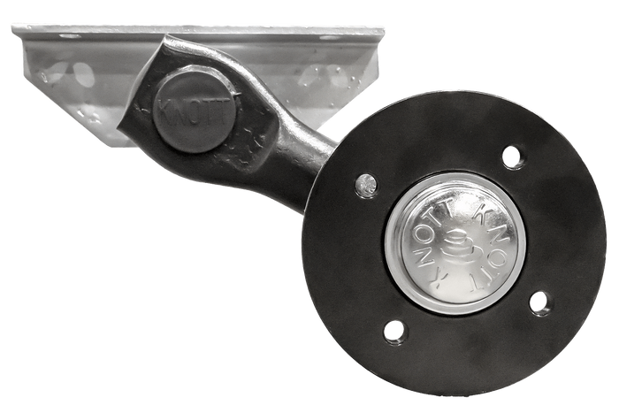 KNOTT VG7-L ungebremste Achse für Anhänger 750 kg 1200 mm 1650 mm 4x100