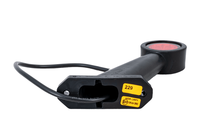 HORPOL LD 726/L LED linke Begrenzungsleuchte auf einem Gummiarm