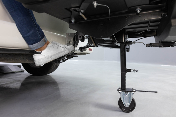 Towbox V3 Camper schwarz - Kastenträger für Anhängerkupplung