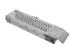 UNITRAILER ALR004 klappbare Auffahrrampe aus Stahl für Anhänger, 170 cm, 227 kg