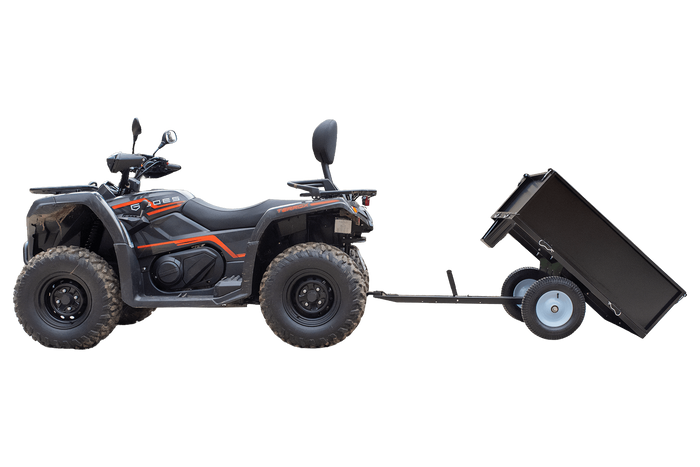 Gartenanhänger für Traktor, Quad UNITRAILER Kippanhänger 225 kg 1030 x 700 mm