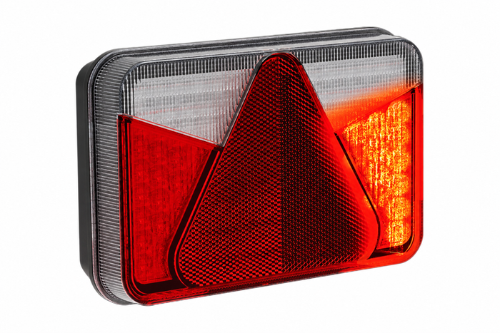ASPÖCK MULTILED V Rückleuchte Bajonett 8PIN 5 Funktionen rechts