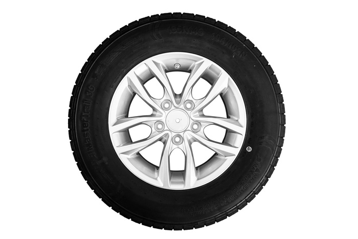 Verstärktes Rad für Anhänger REIFEN KENDA 185/80 R14C 104/102N ALU-FELGE KENDA 5,5Jx14&quot;H2 5x112 ET:30