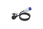 Adapter mit CEE-Stecker und -Buchse mit Schutzkontakt, 16 A, 230 V, ProPlus 373530DE, Kabellänge 150 cm