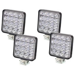 Set mit vier LED-Arbeitsscheinwerfern Reflektor HERMON LLP16MINI 16xLED 2880lm
