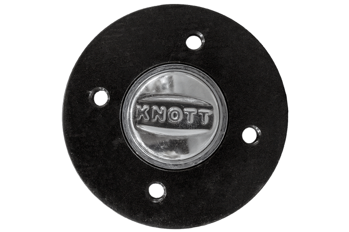 KNOTT VR7 ungebremste Starrachse mit Federung für Anhänger 750 kg 1480 mm 1820 mm 4x100